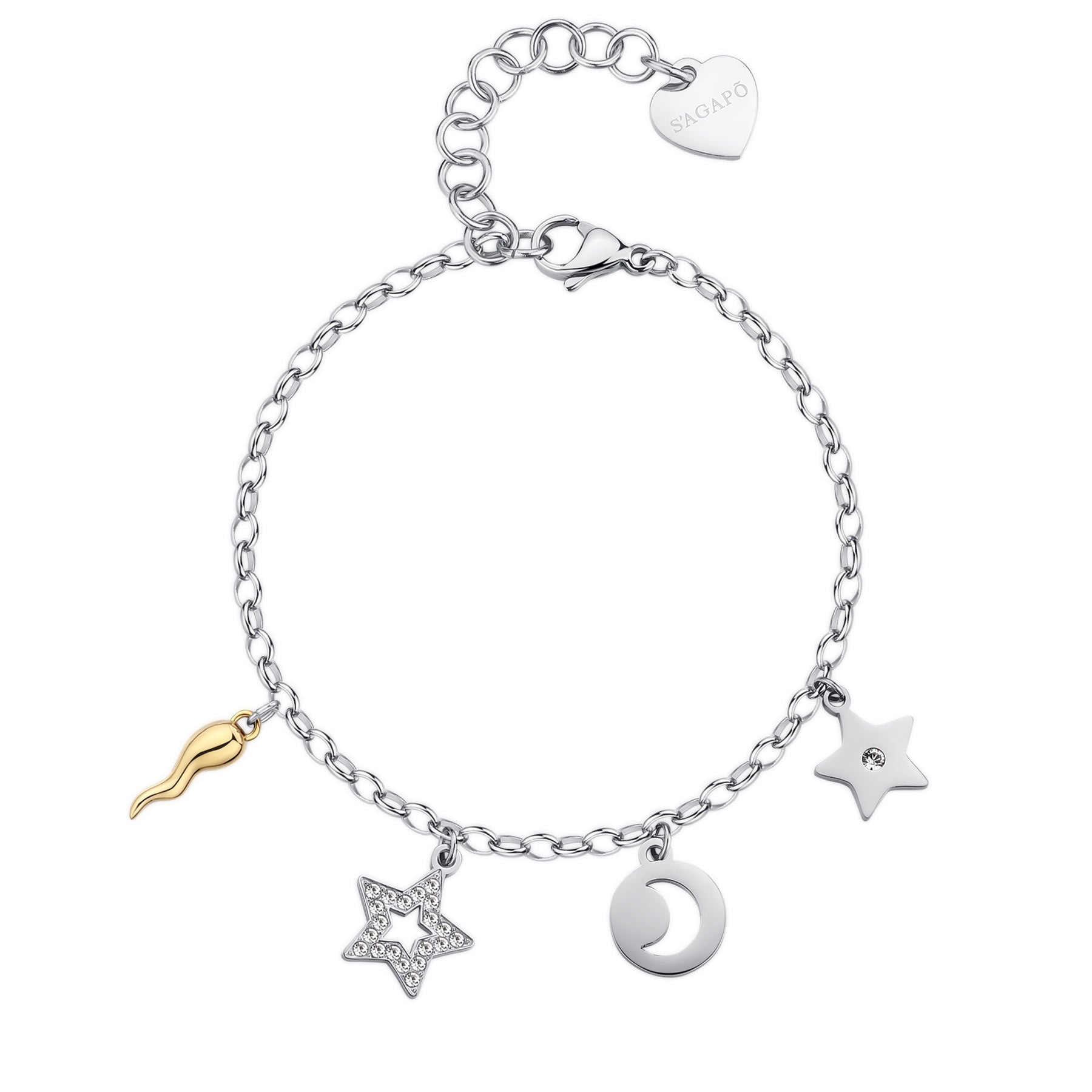 S’Agapõ Bracciale Happy SHAR24