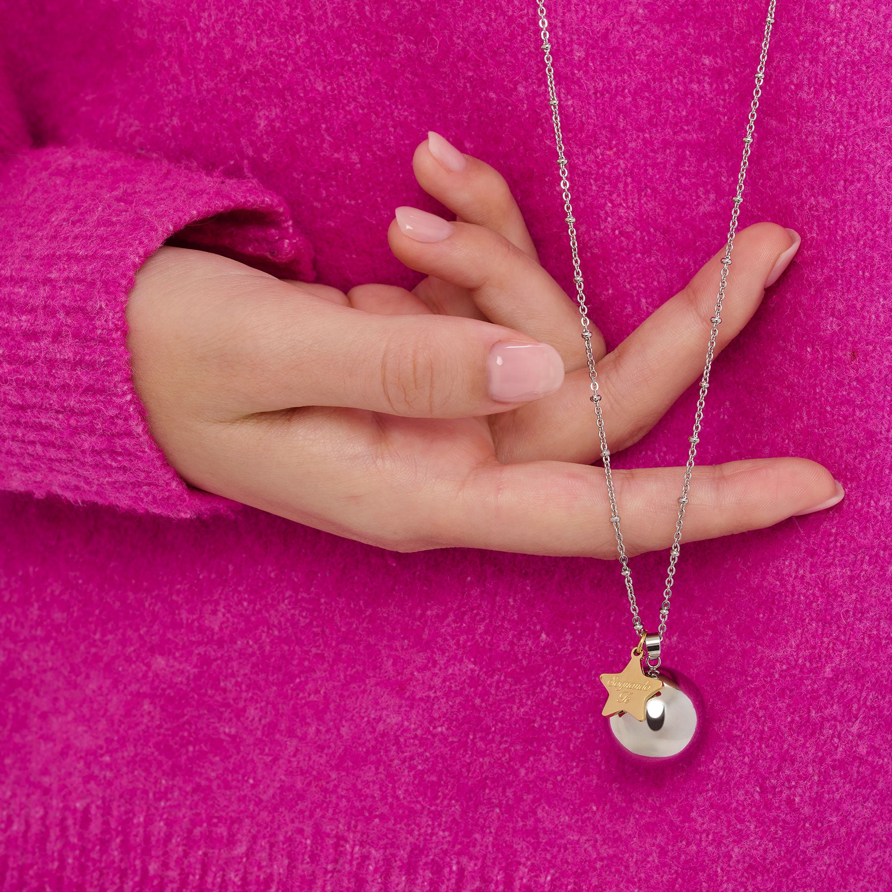 S’Agapõ Collana Whisper Chiama Angeli SWP03