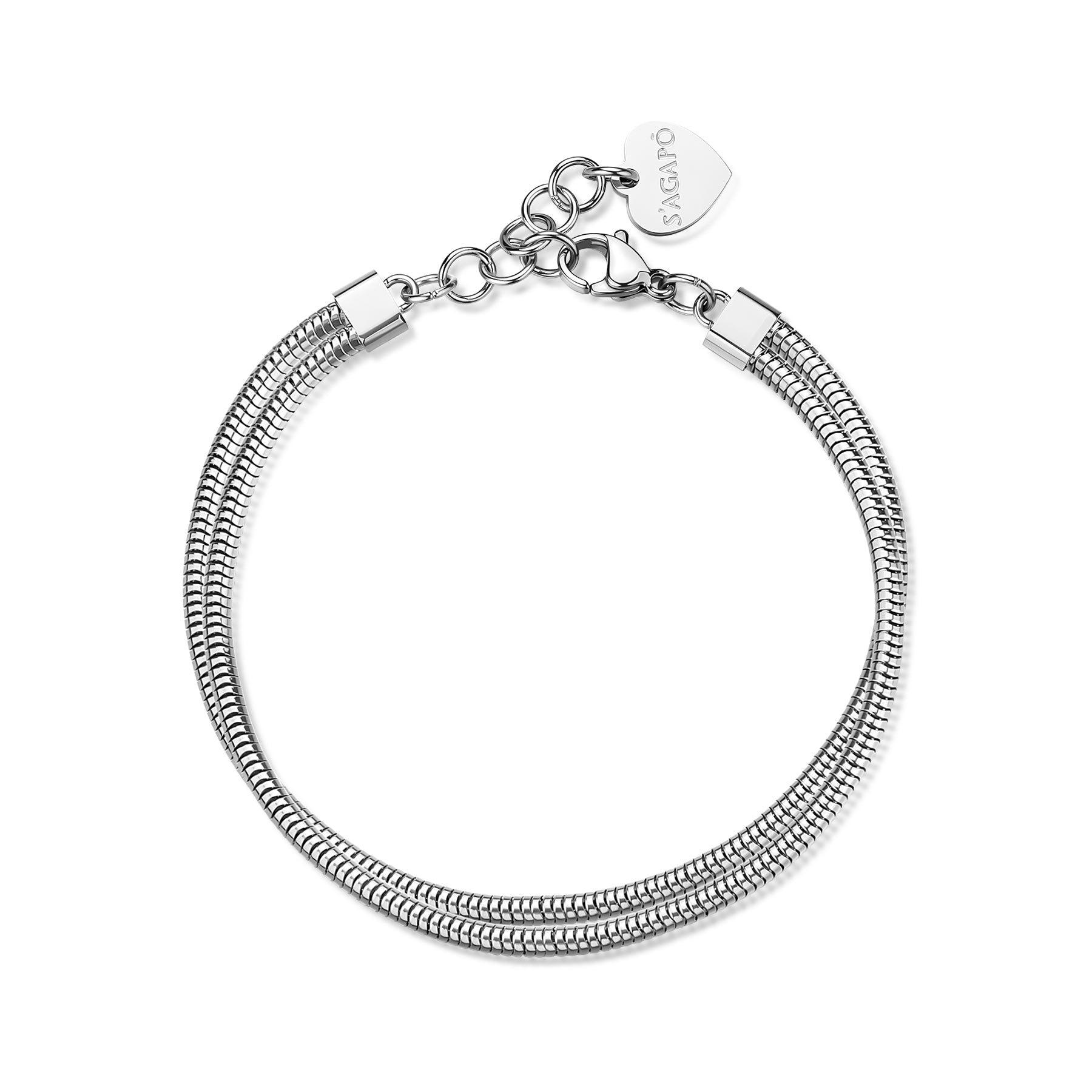 S’Agapõ Bracciale Chunky SHK118