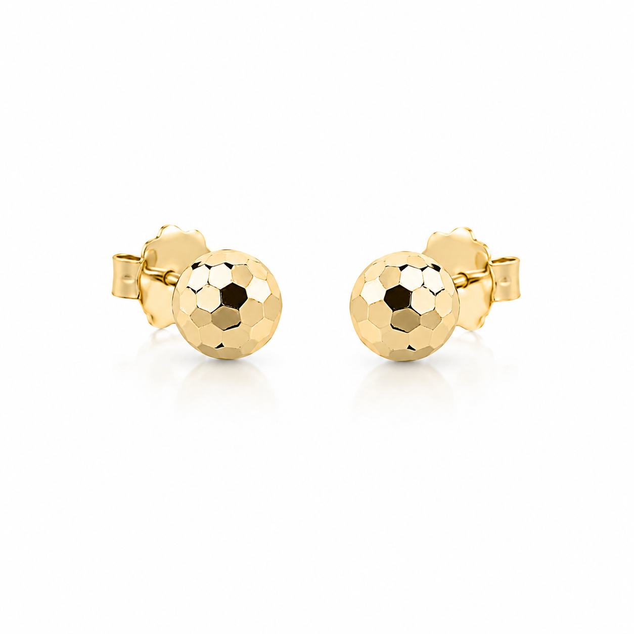 Orecchini a Sfera In Oro Giallo 18K GROR29