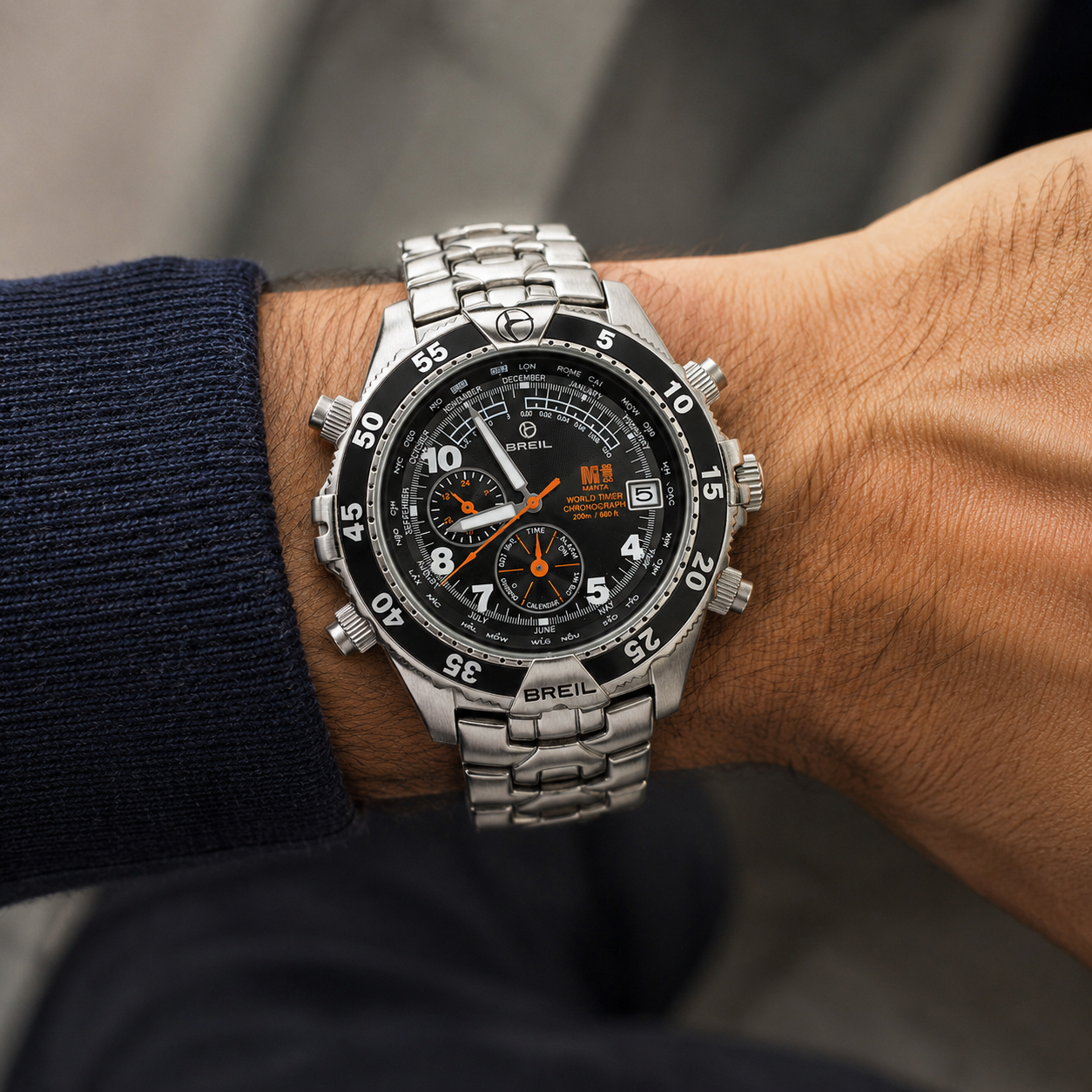 Breil Orologio Manta World Timer Chronograph