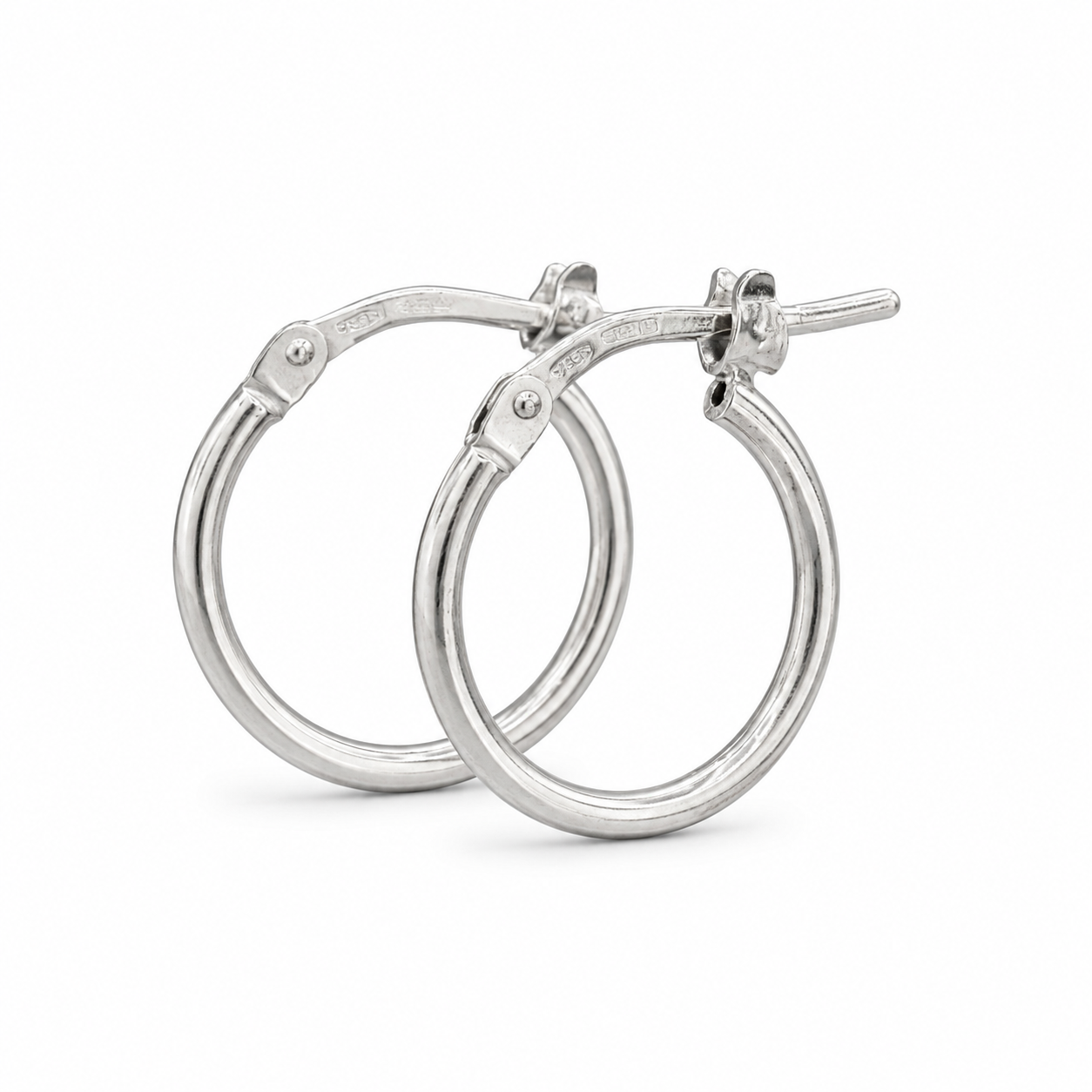 Orecchini Cerchi in Argento 925 GROA16