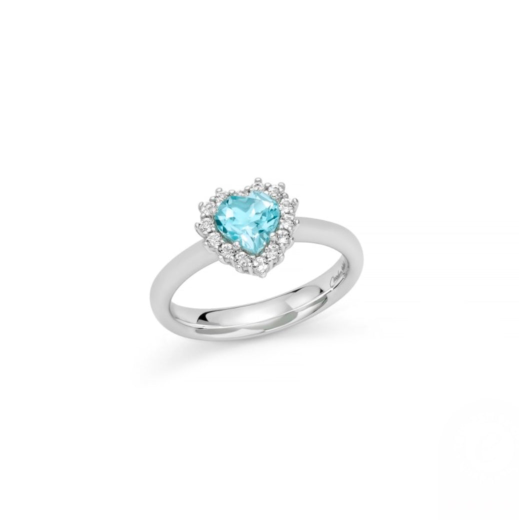 Miluna Anello Gemma Del Cielo LID4018
