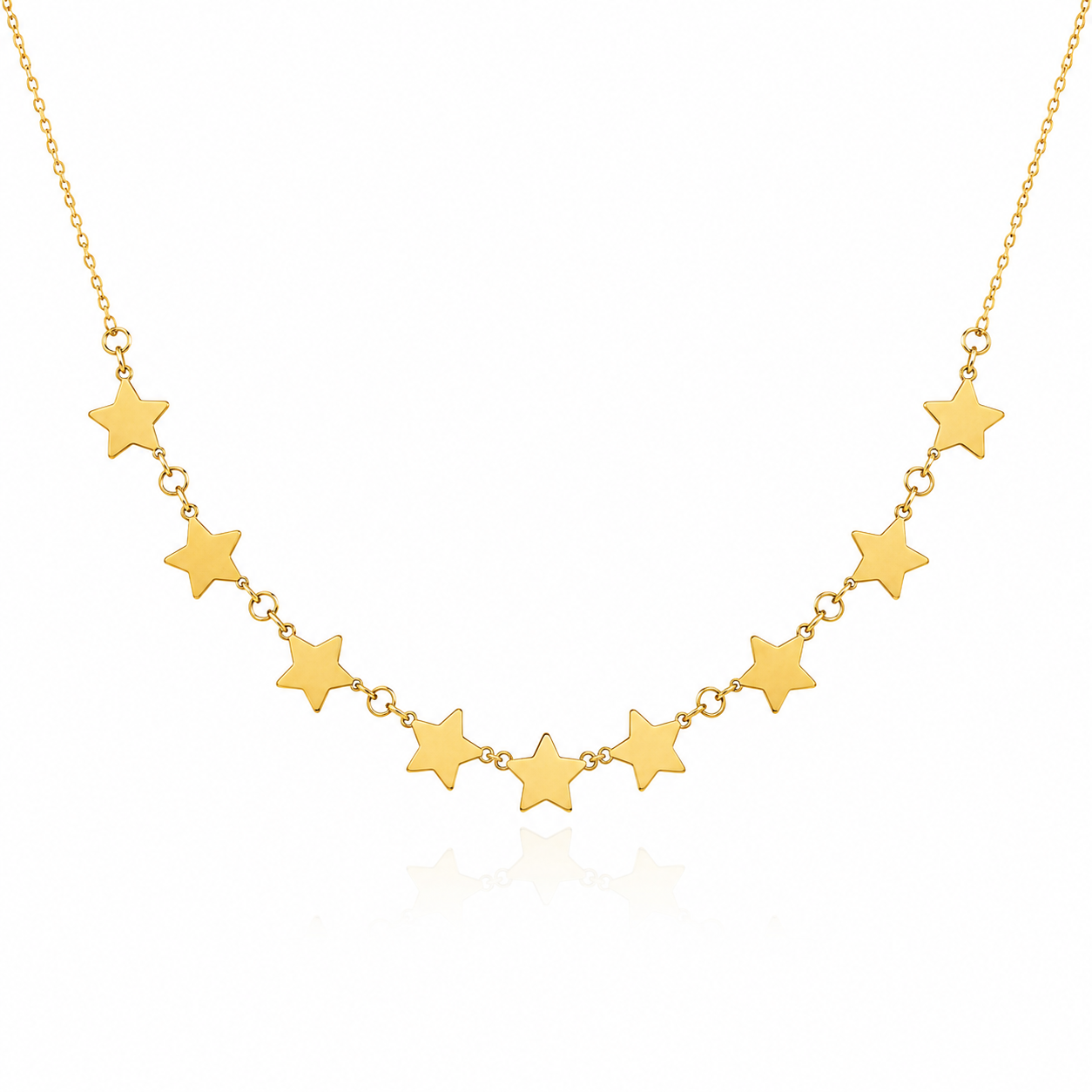 Collana Stelline in Oro 18k GRCD07