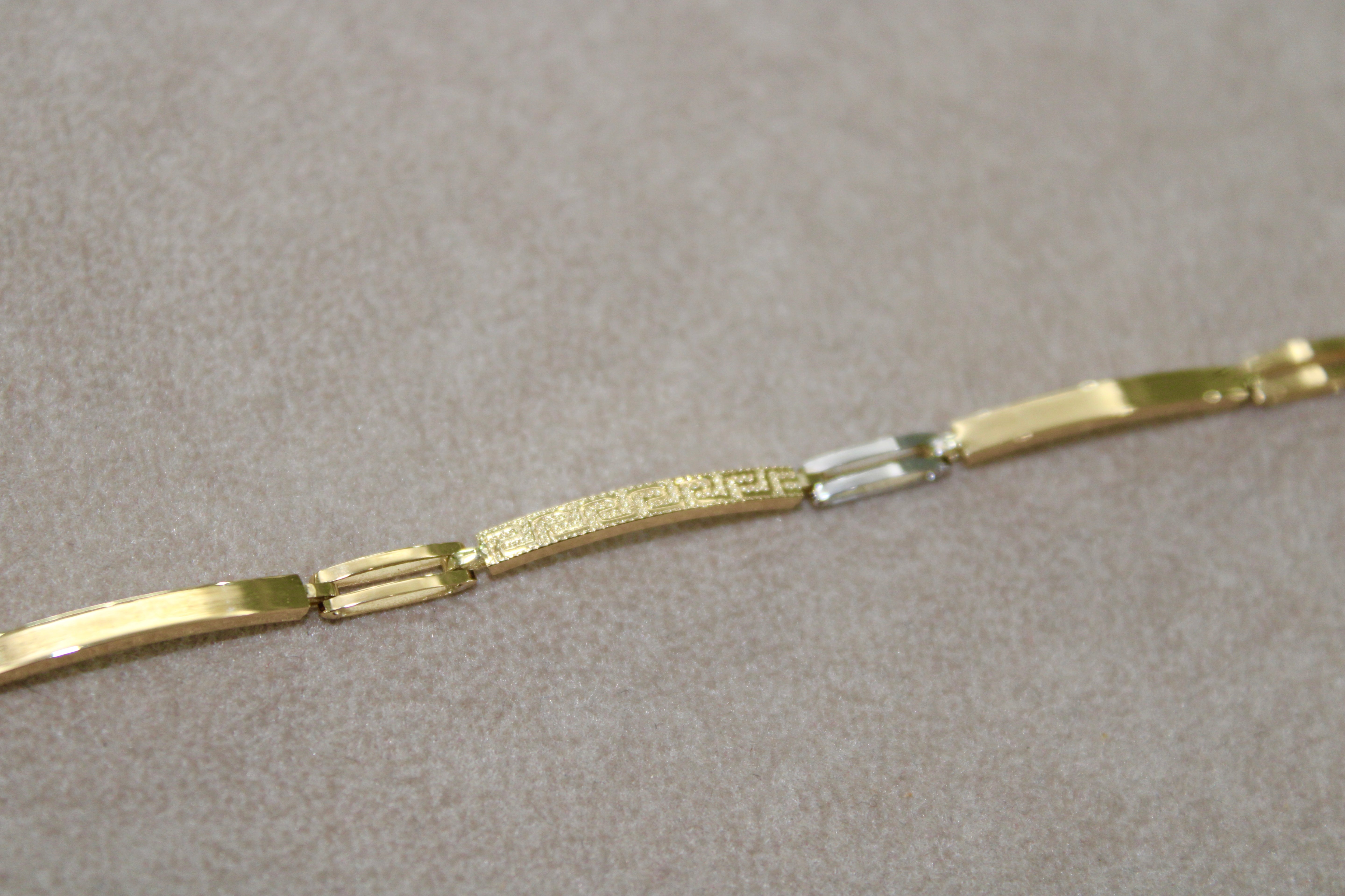 Bracciale Rigido Bi-Colore in Oro 18k