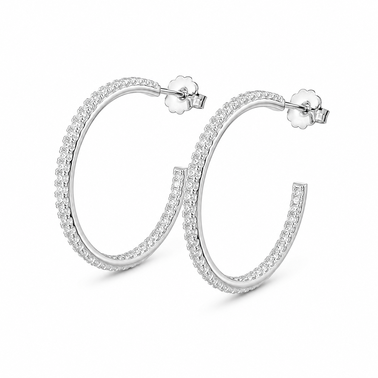 Orecchini Cerchi in Argento 925 GRA15