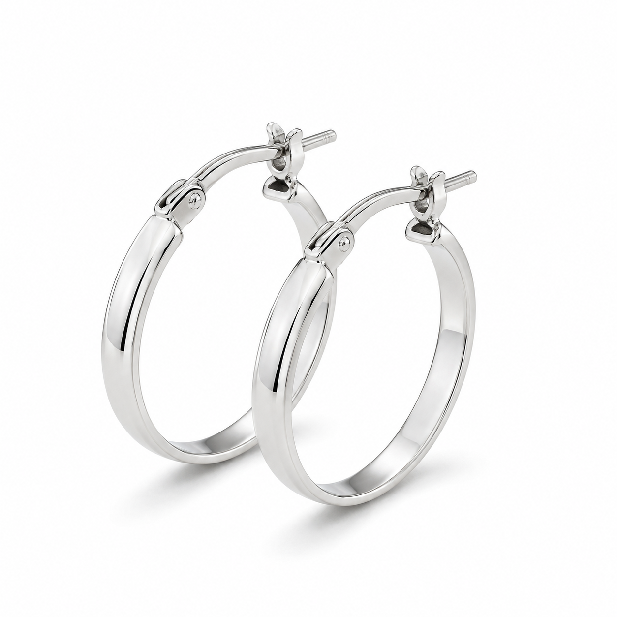 Orecchini Cerchi in Argento 925 GROA17