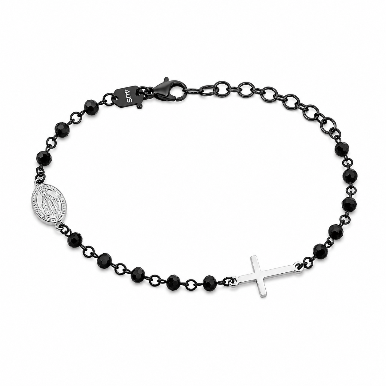 4US Paciotti Bracciale Rosario 4UBR7355