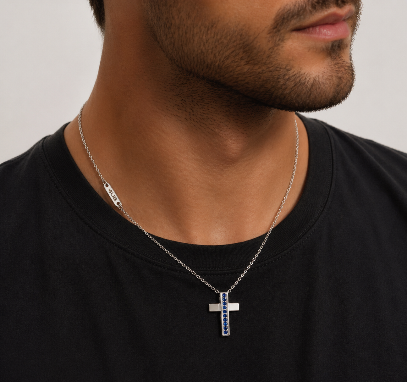 4US Paciotti Collana Croce 4UCL6133