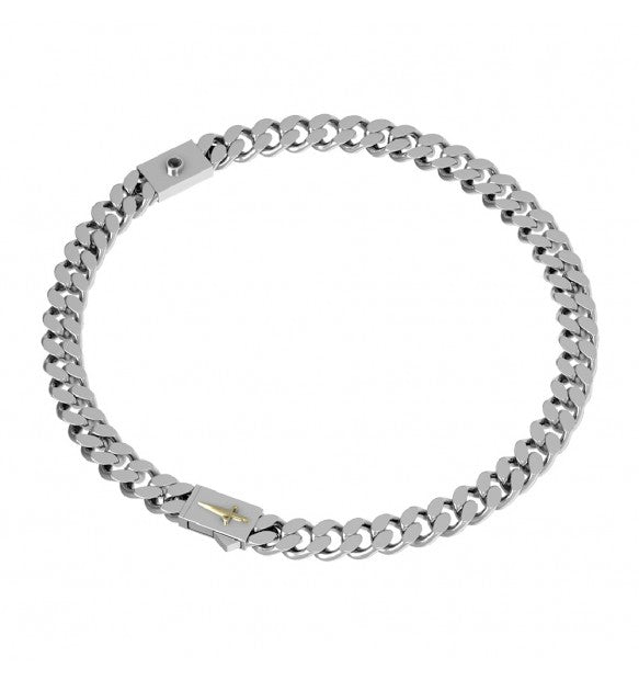 Bracciale 4US Cesare Paciotti in Argento e Oro 18kt JPBR5036B