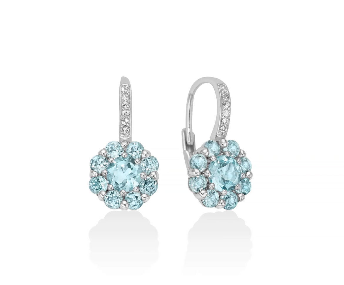 Miluna Orecchini a Monachella in Argento ERD2924