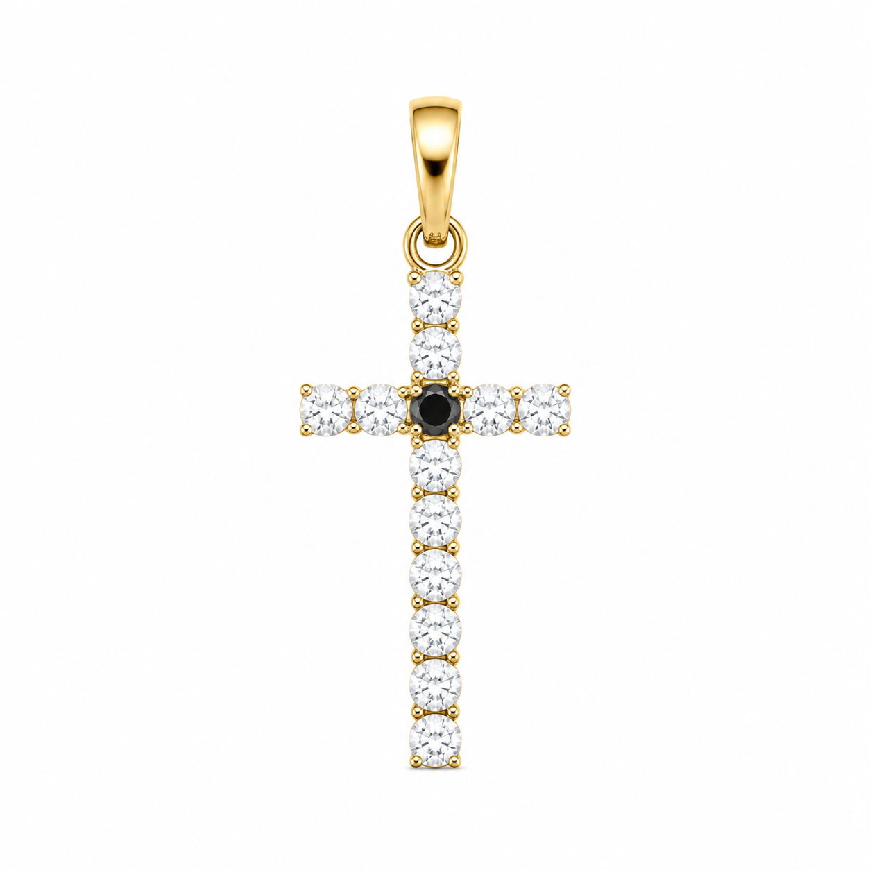 Ciondolo Croce in Oro 18k GRC57