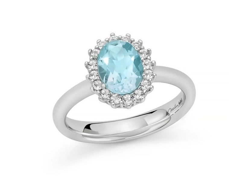 Miluna Anello Gemma Del Cielo LID4019