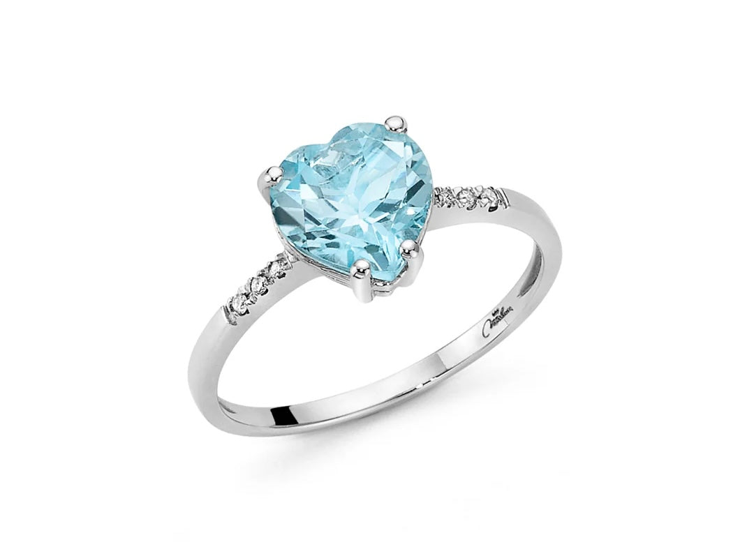 Miluna Anello Topazio e Diamanti LID3286