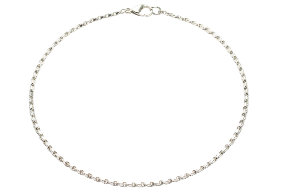 Collana in Oro Bianco 18K