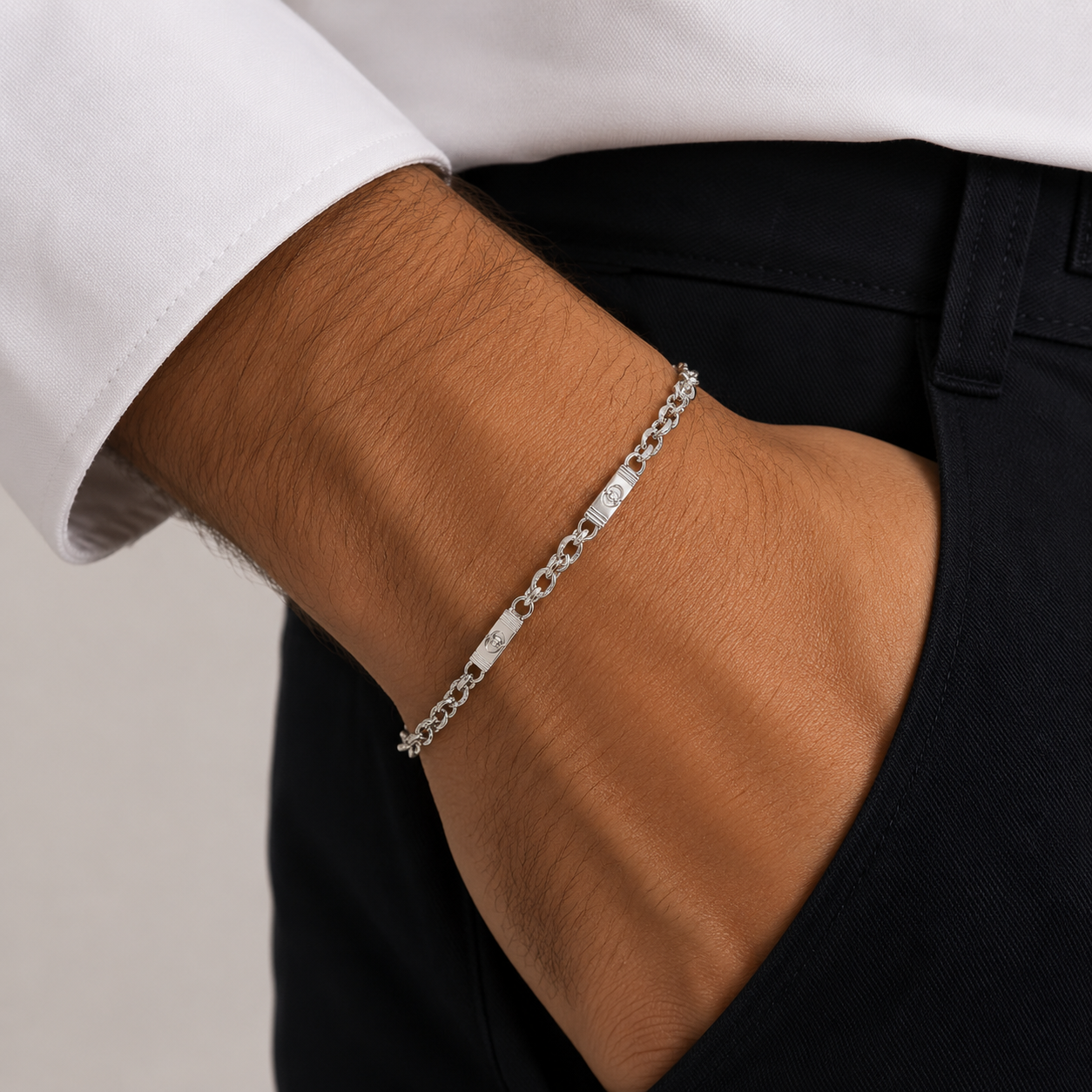 Bracciale in Oro bianco 18k