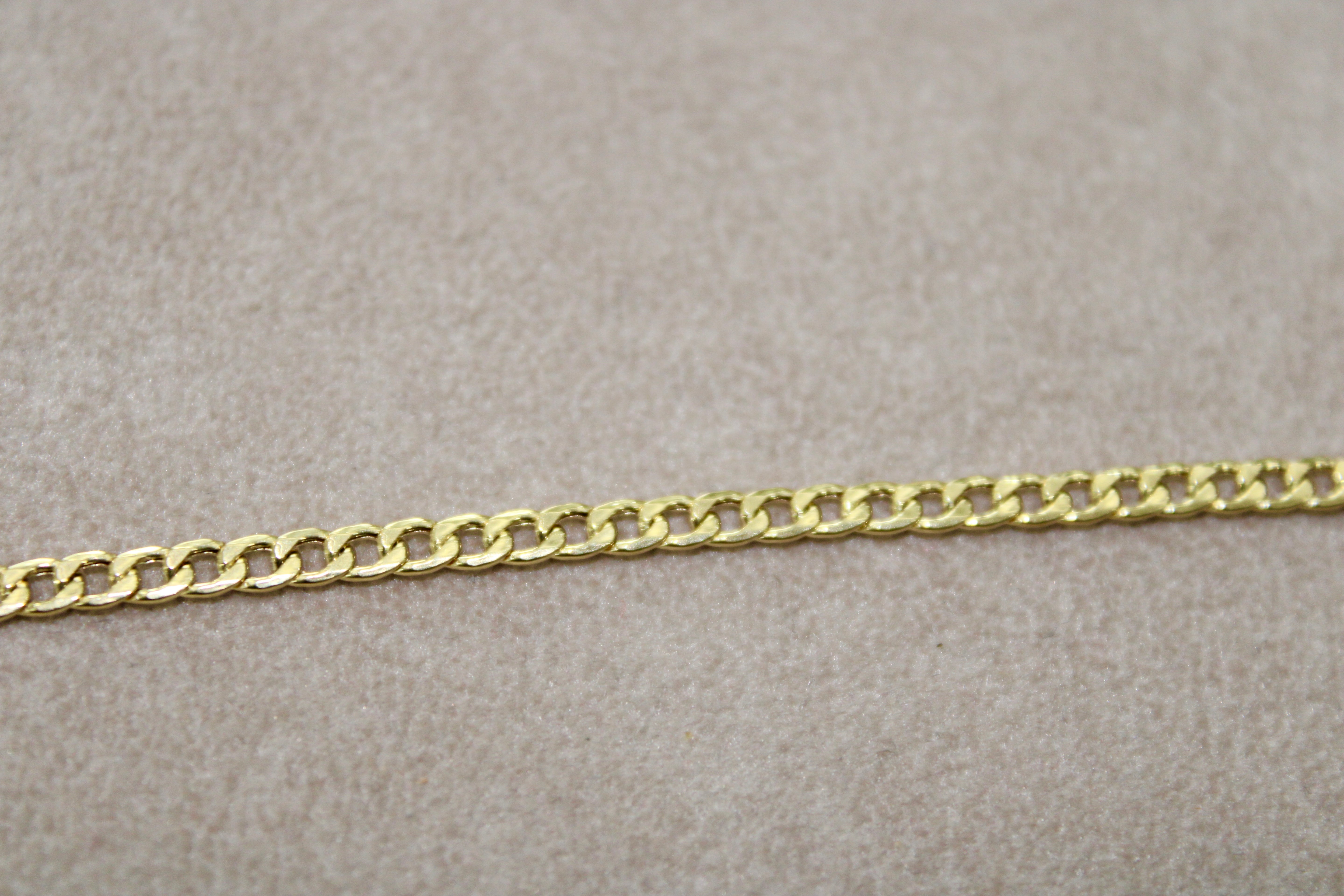 Bracciale Groumette in Oro Giallo 18k