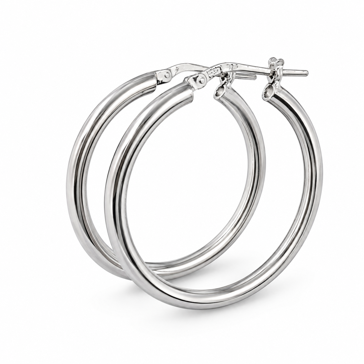 Orecchini Cerchi in Argento 925 GROA29