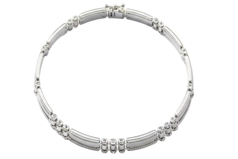 Bracciale in oro bianco 18k