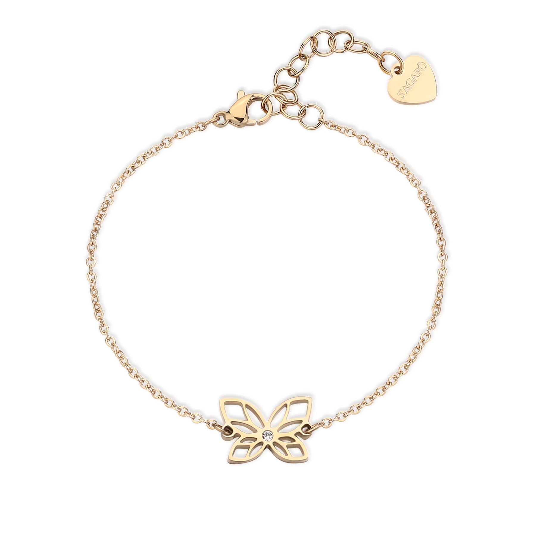 S’Agapõ Bracciale Click SCK275