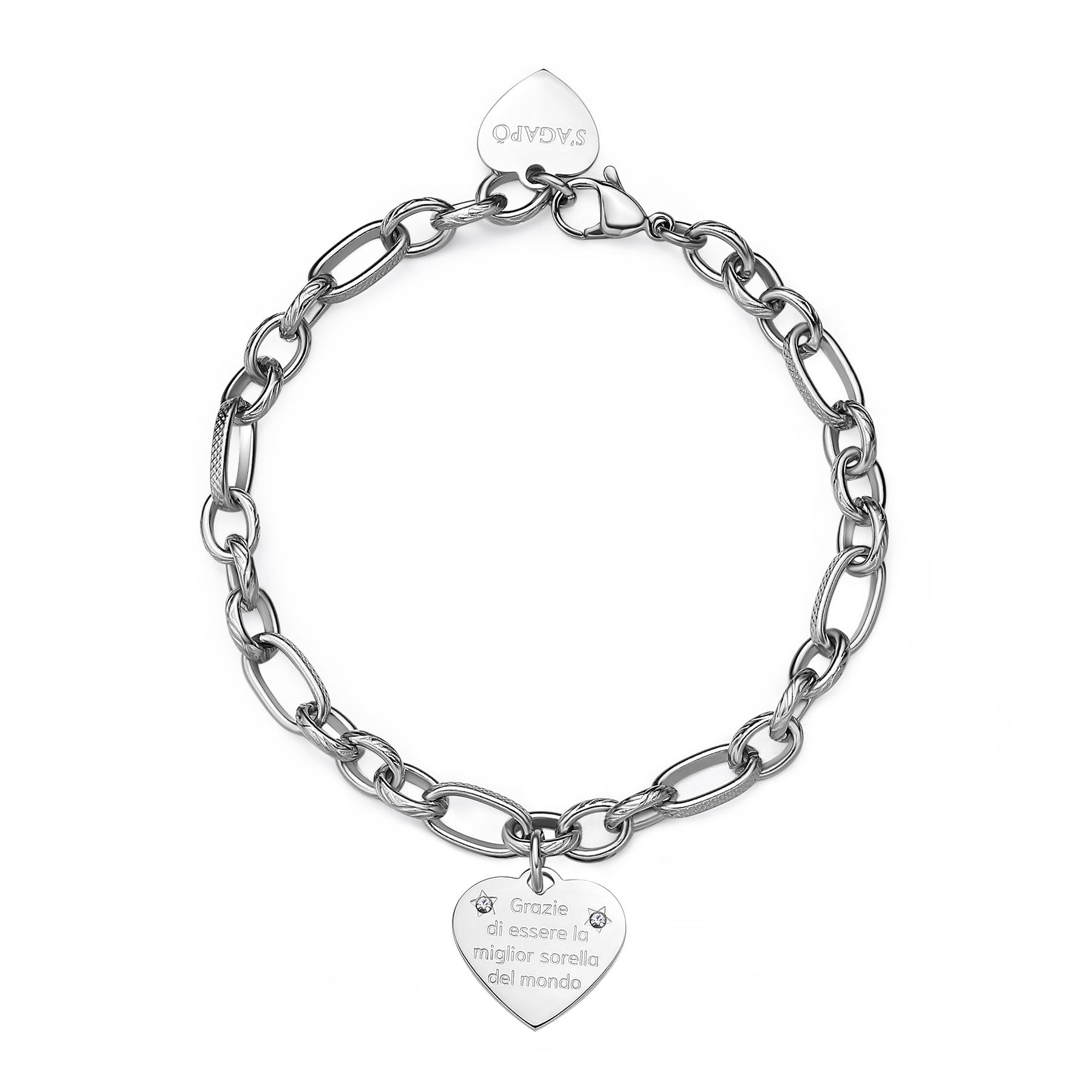 S’Agapõ Bracciale Be My Family SBY017