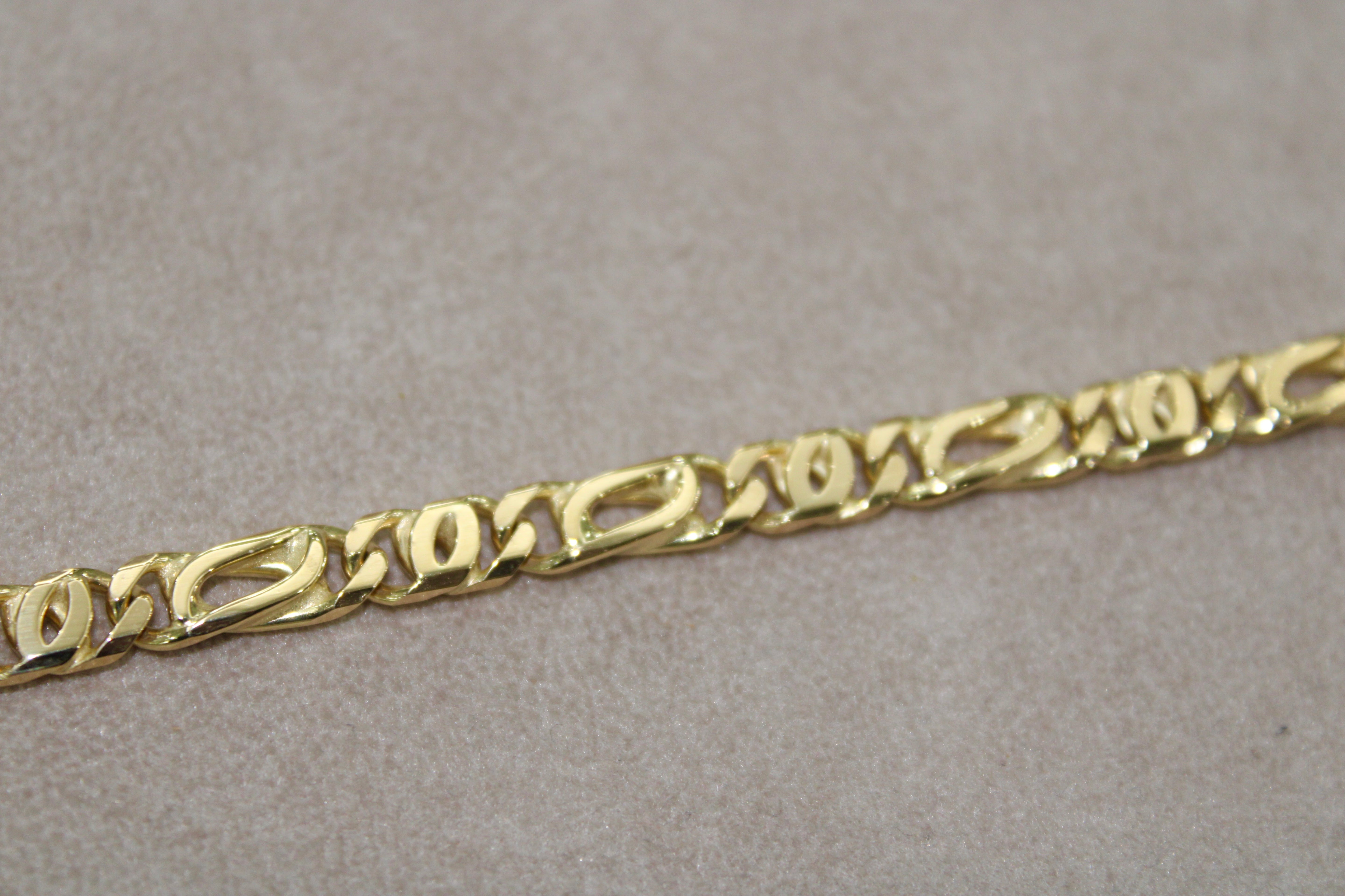 Bracciale in oro giallo 18k