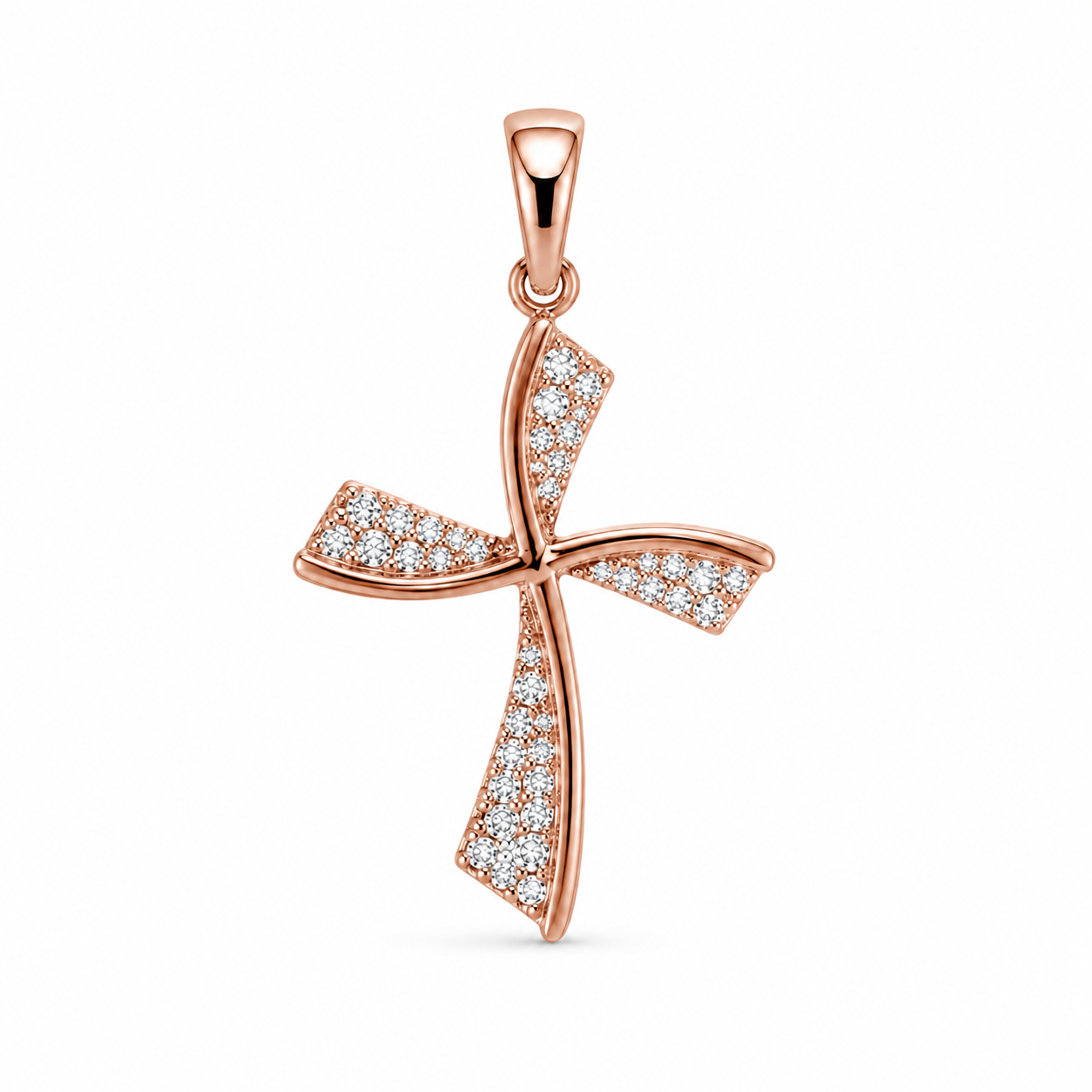 Ciondolo Croce in Oro 18k GRC46