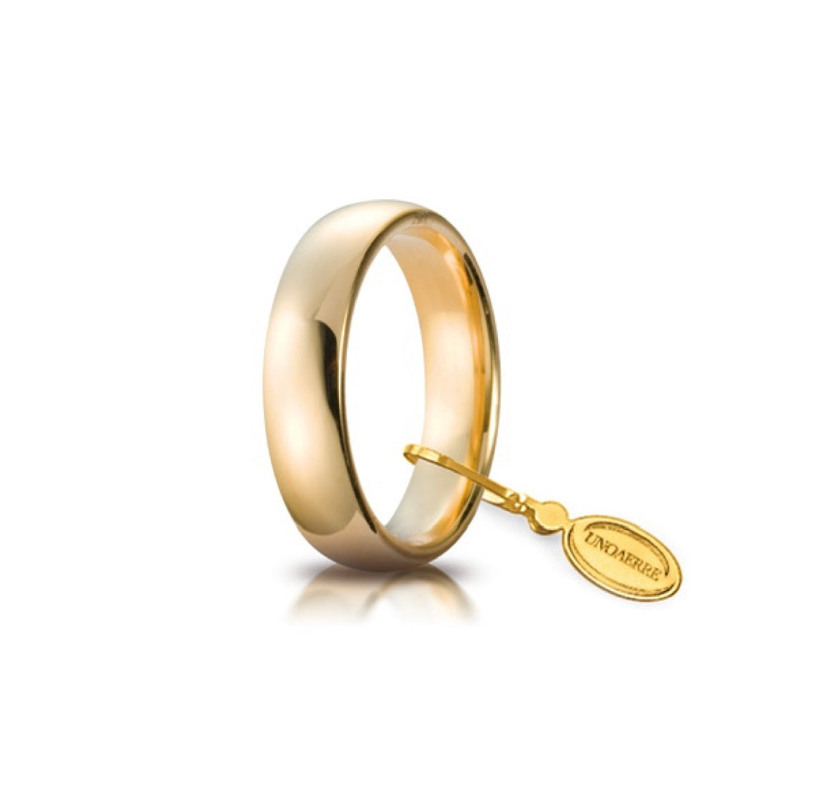 Fede Comoda mm. 5,0 in Oro Giallo 750