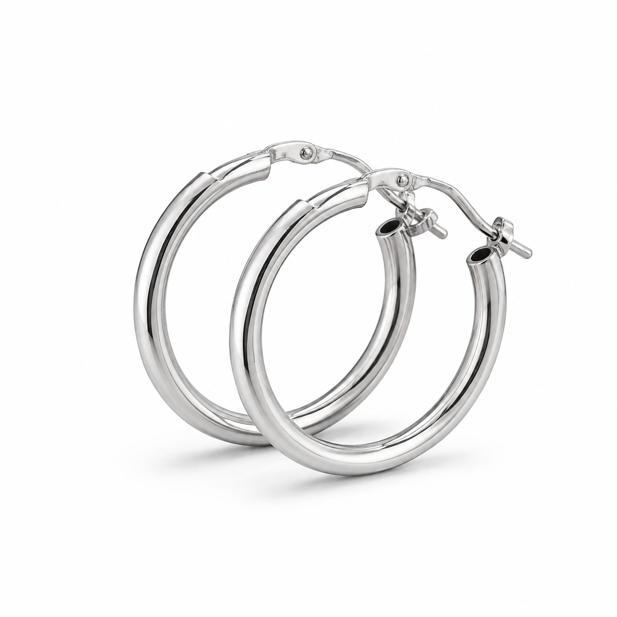 Orecchini Cerchi in Argento 925 GROA26