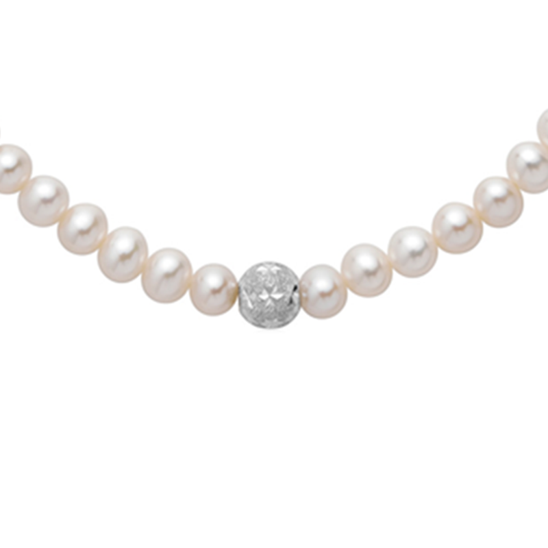 Miluna Collana Perle e Boule PCL5888V