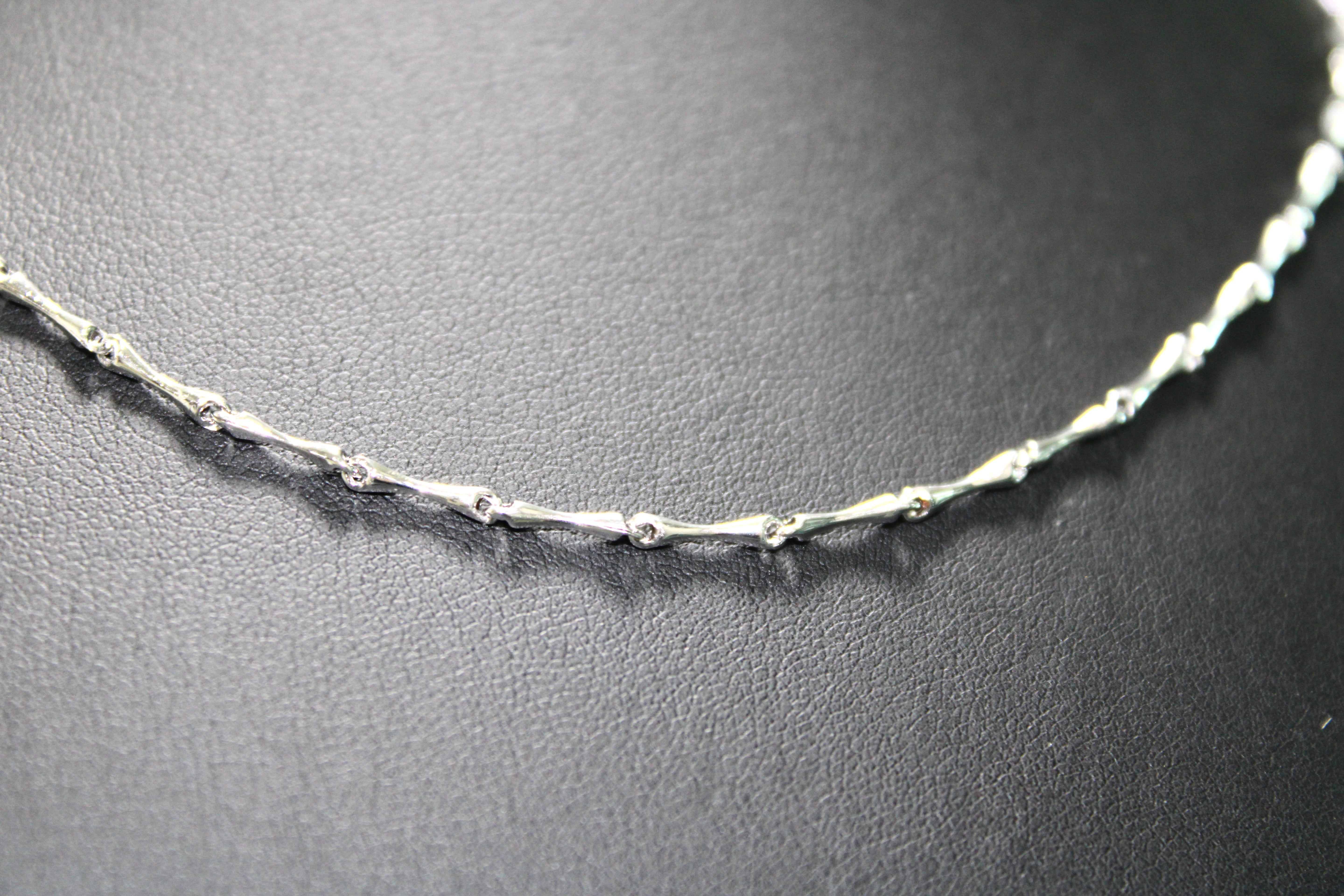 Collana in Oro Bianco 18K