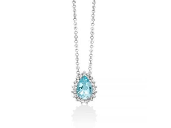Miluna Collana Gemma Del Cielo CLD5090