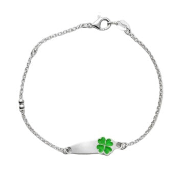 Bracciale Argento 925 Quadrifoglio