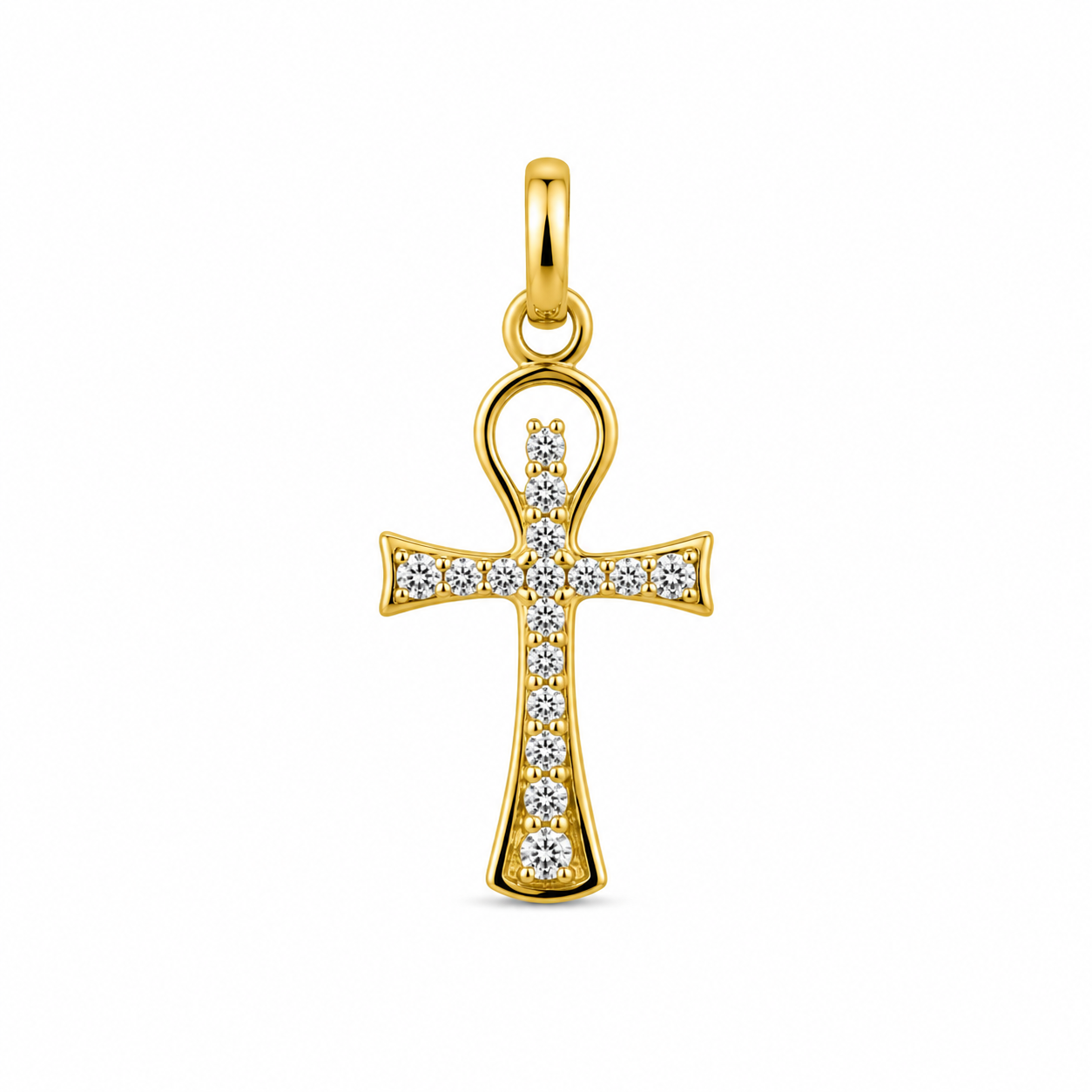 Ciondolo Croce in Oro 18k GRC09