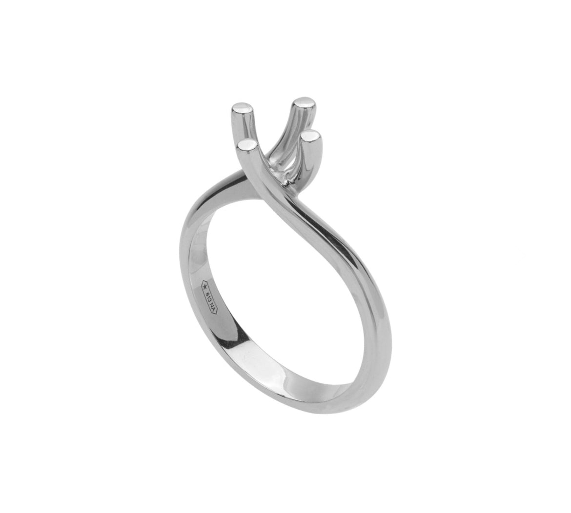 Anello Solitario Valentino 4 Griffe