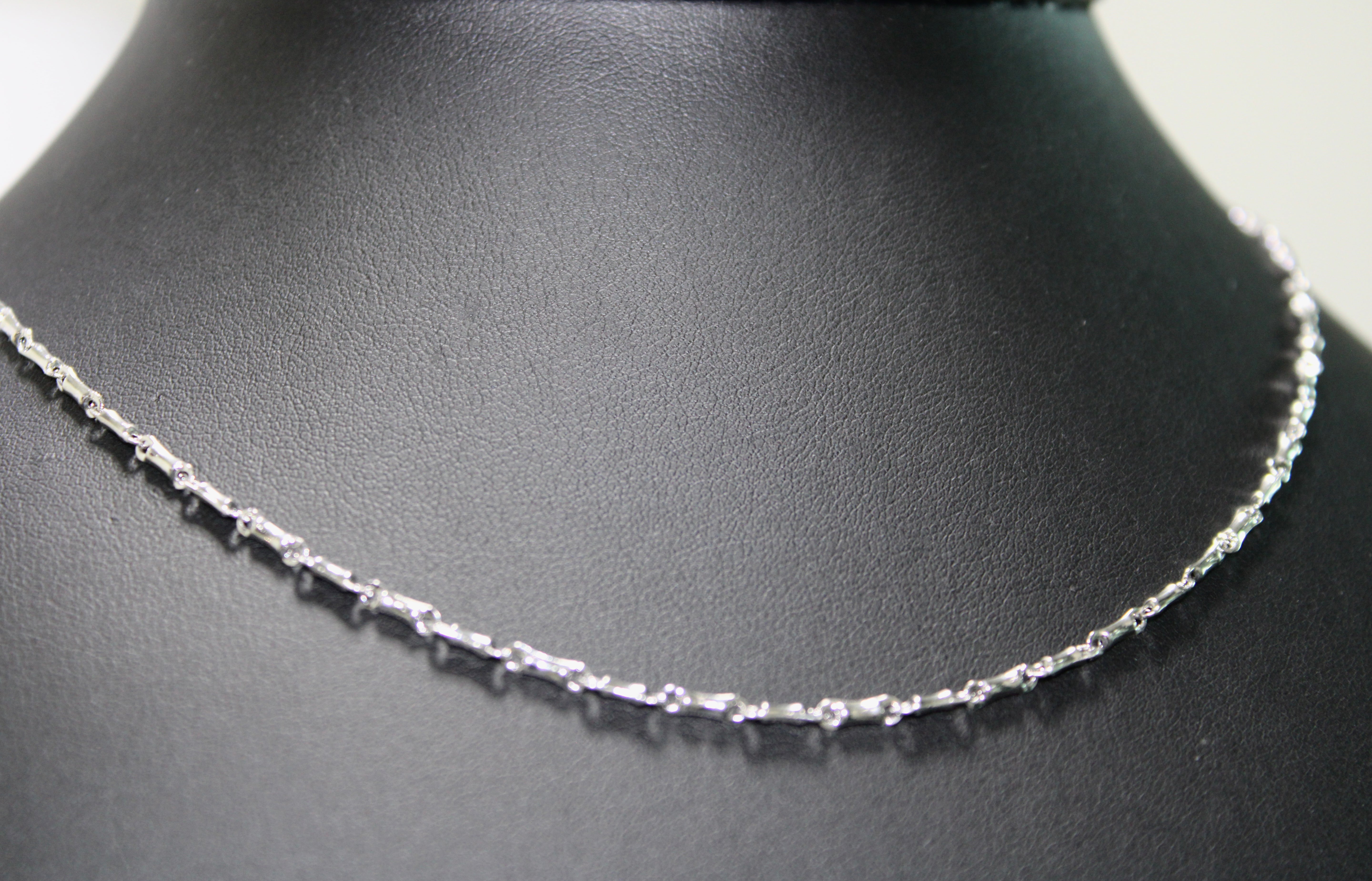 Collana in Oro Bianco 18K