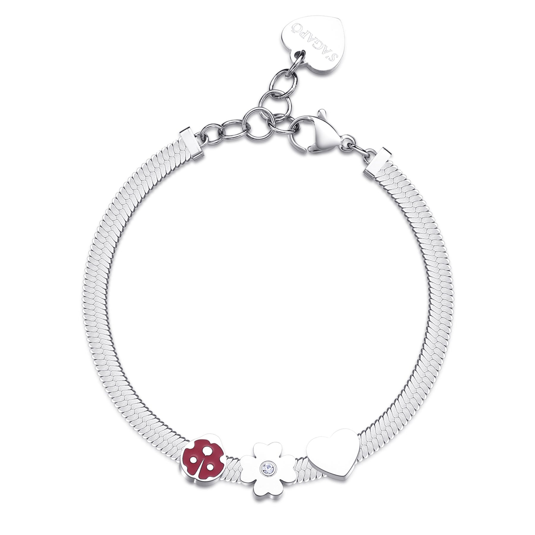 S’Agapõ Bracciale Click SCK250