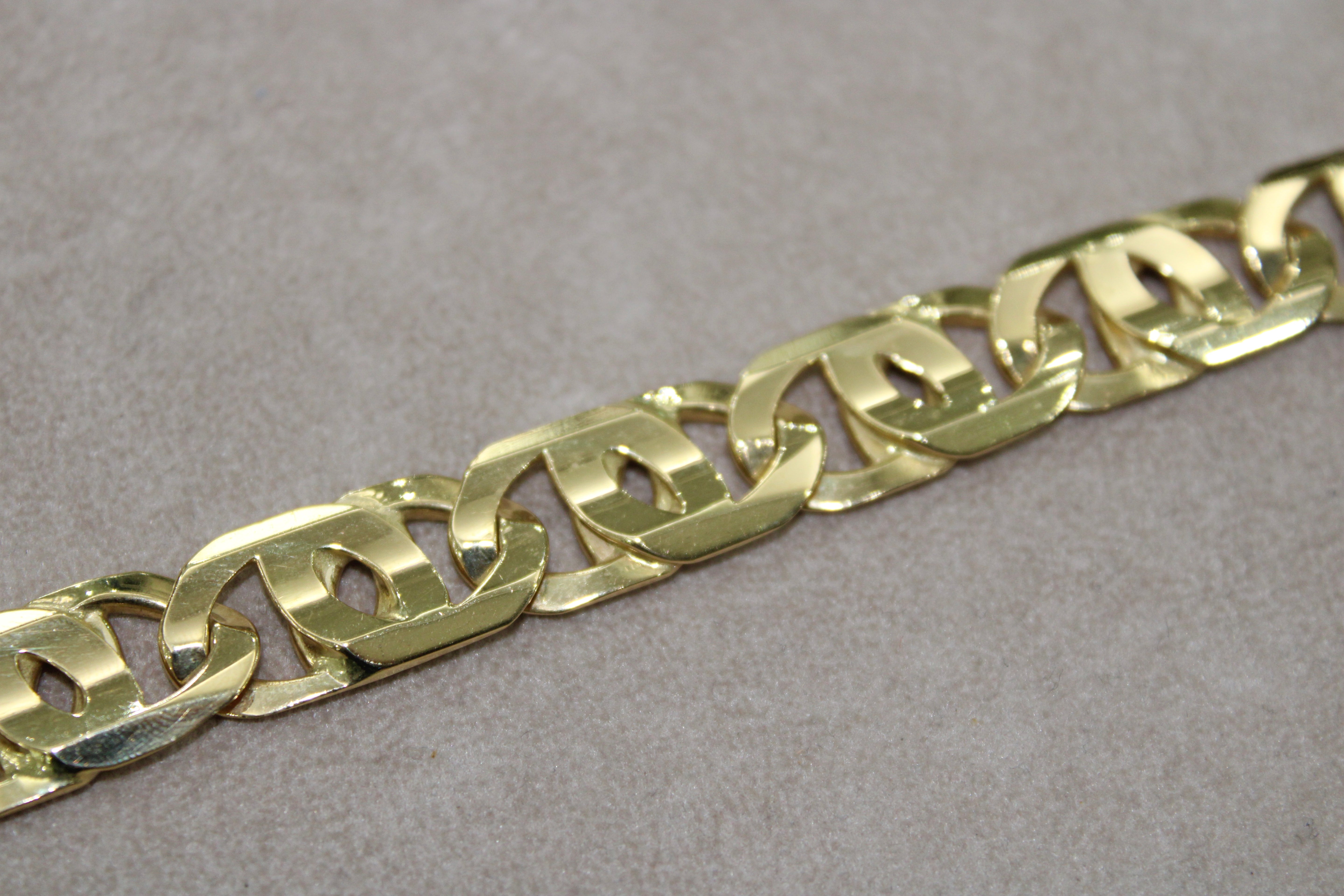 Bracciale in oro giallo 18k