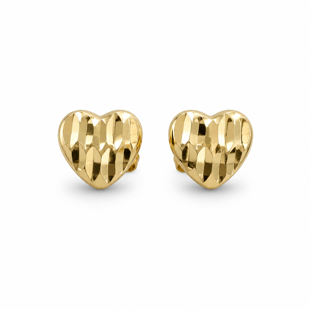 Orecchini Cuore In Oro Giallo 18K GROR06