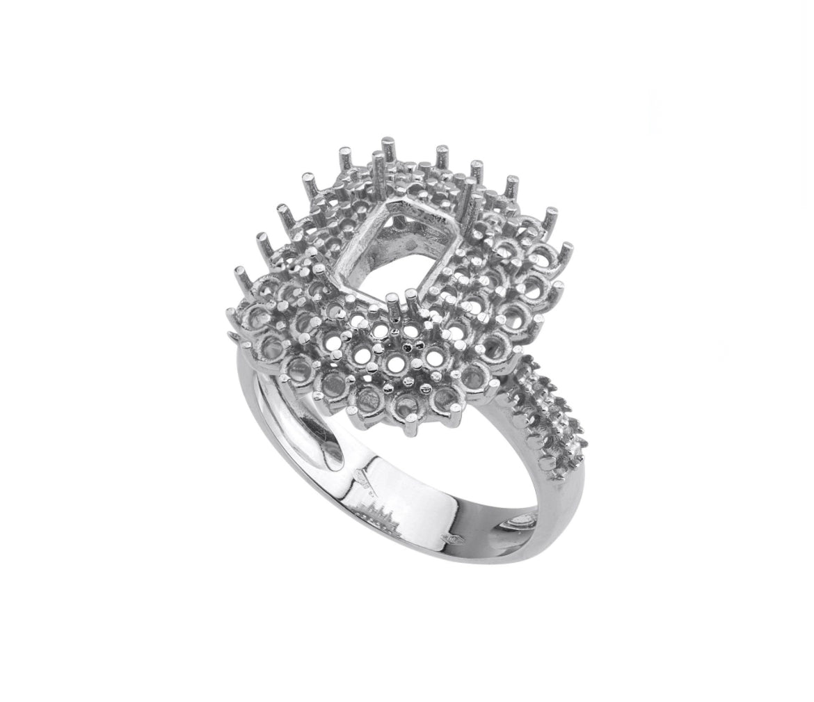 Anello Colore Gambo Sgriffato