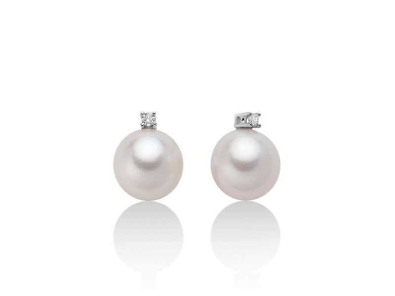 Miluna Orecchini Perle e Diamanti PER1775