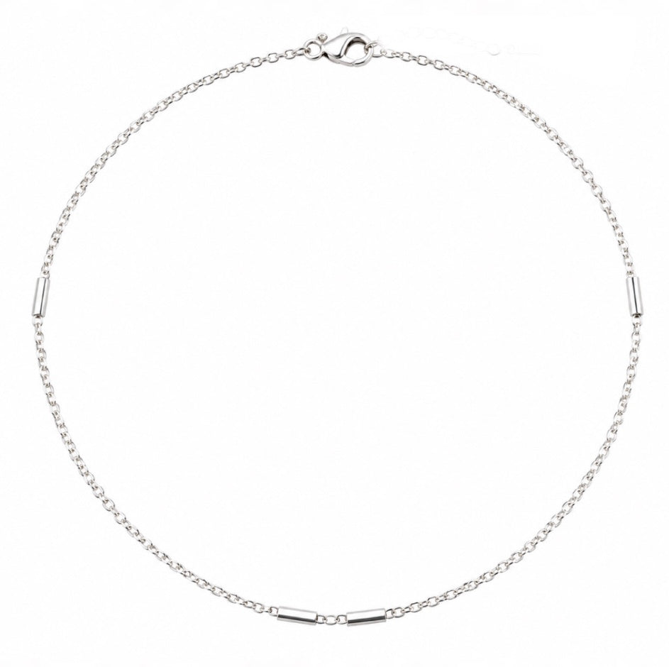 Collana in Oro Bianco 18K