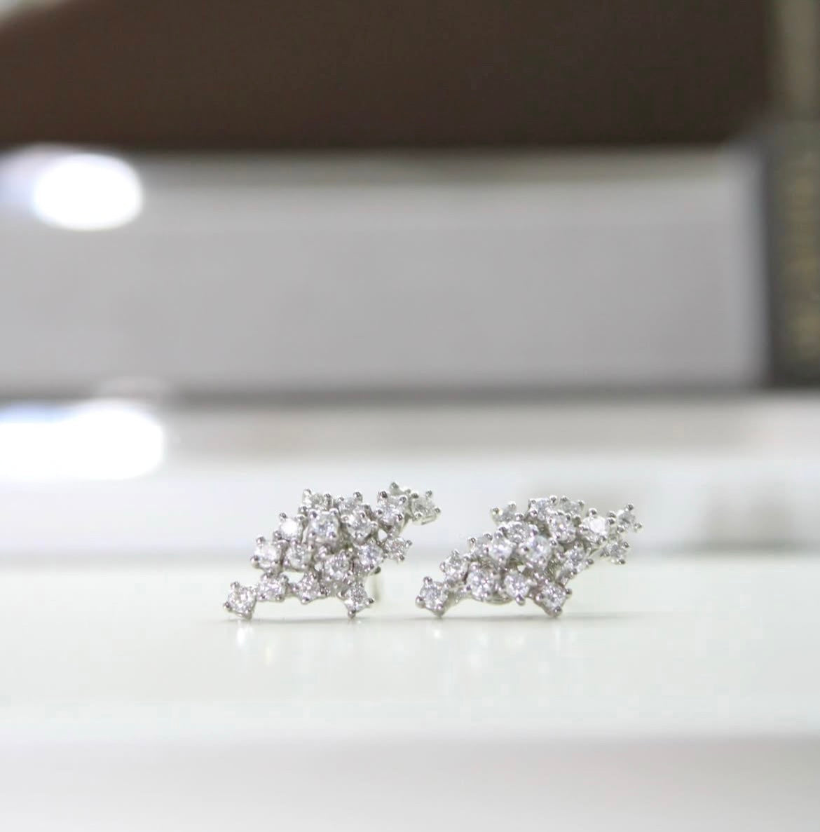 DonnaOro Orecchini Pavè di Diamanti