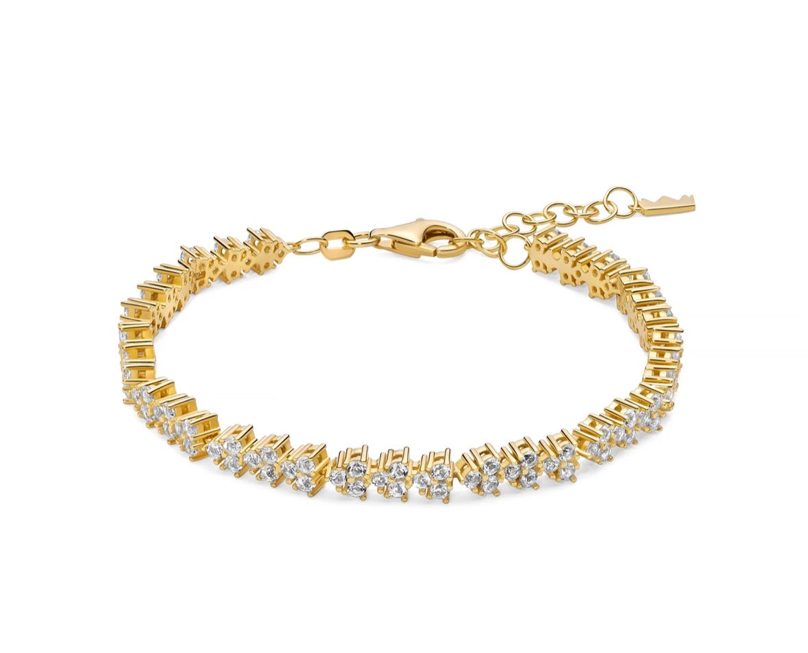 Miluna Bracciale Unica Neve BRD1196G