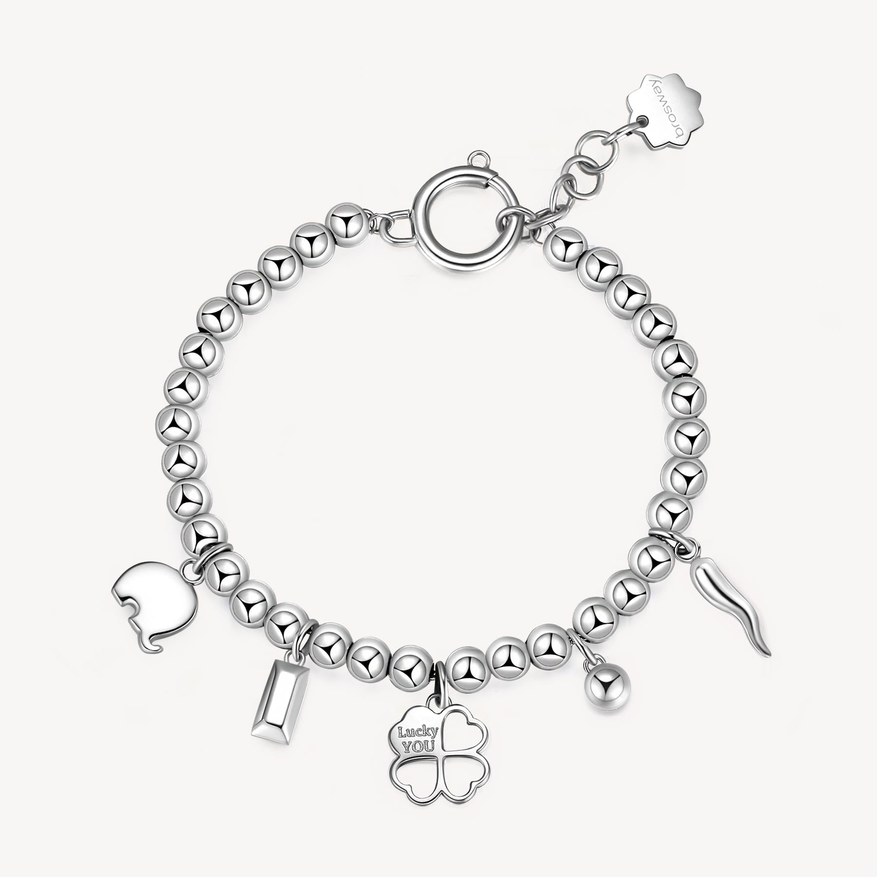 Brosway Bracciale Chakra Quadrifoglio BHKB114