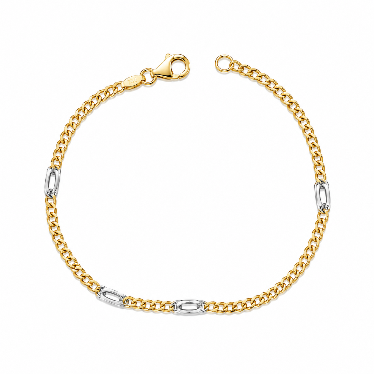 Bracciale Groumette In Oro Giallo 18K