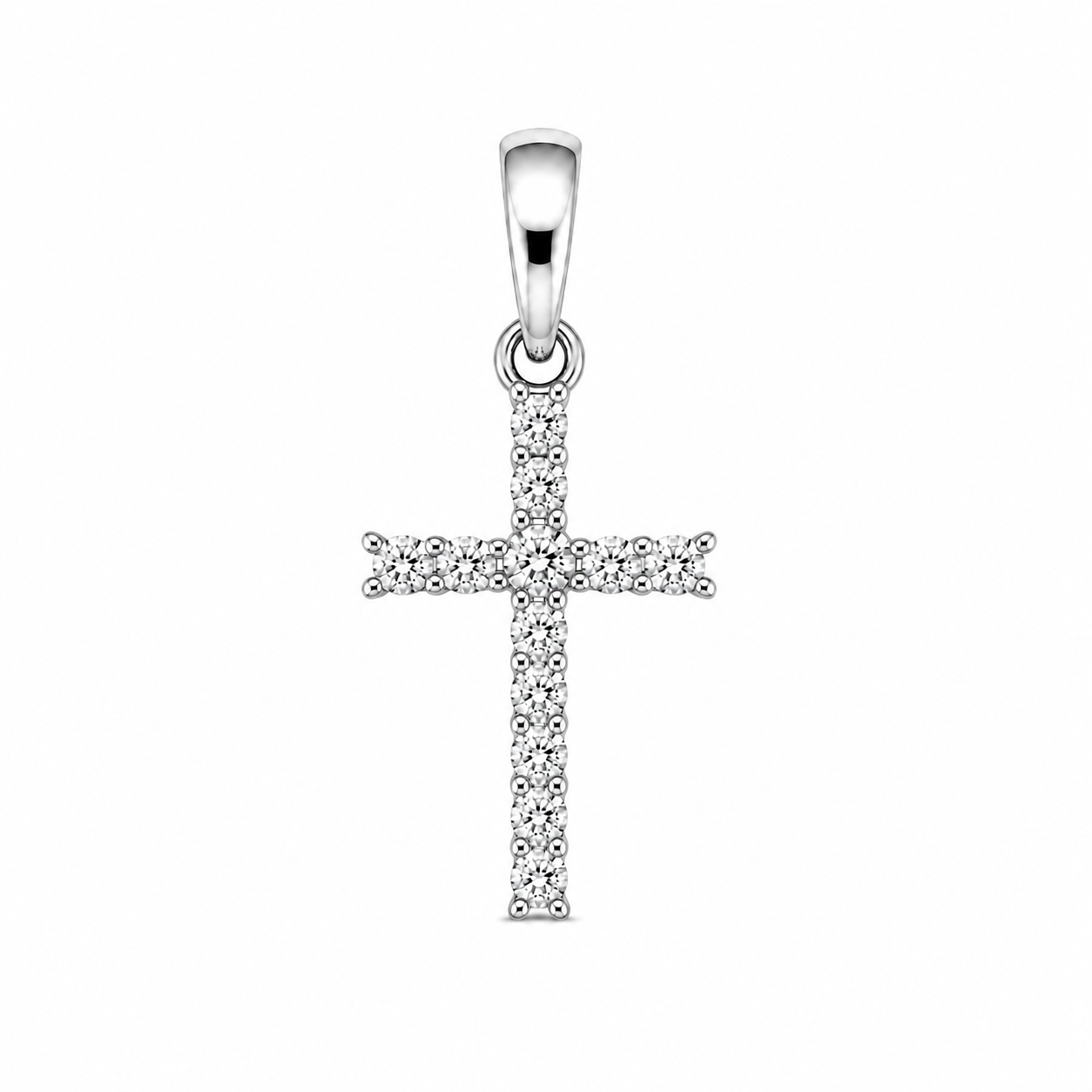 Ciondolo Croce in Oro 18k GRC61