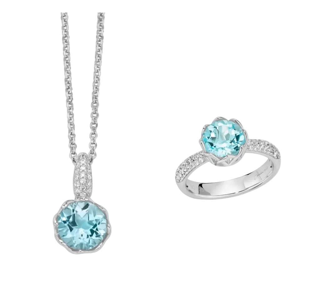 Set Miluna Collana e Anello CLD5105 + LID4026