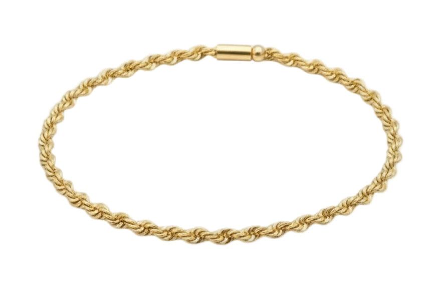 Bracciale Torchon in Oro Giallo 18K