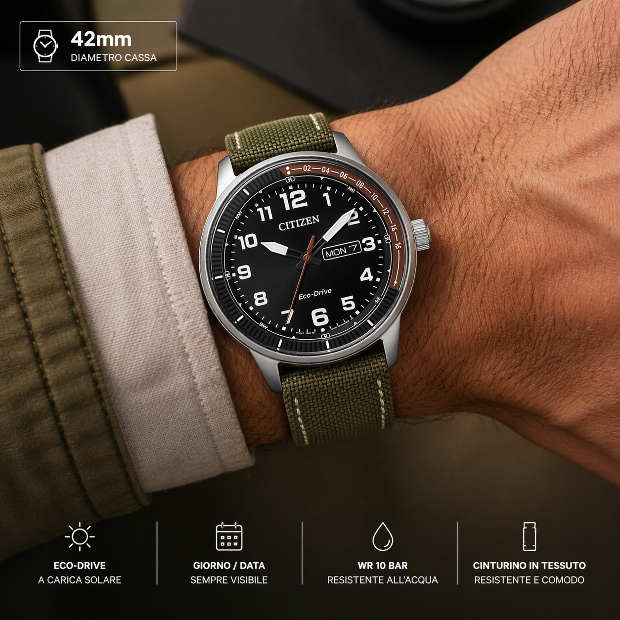 Orologio Citizen Urban BM8590-10E